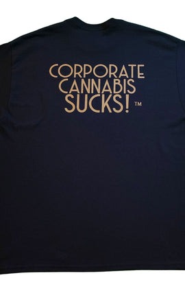 Camiseta Insignia Corporate Cannabis Sucks™