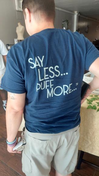 Say Less... Puff More...™ Flagship Tee